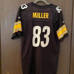 Heath Miller Steeler Jersey (Reebok)